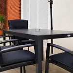 Komm - Terrasse- Parkplatz- Kueche- Boxspringbett * 耶拿