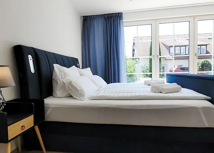 Komm - Terrasse- Parkplatz- Kueche- Boxspringbett *